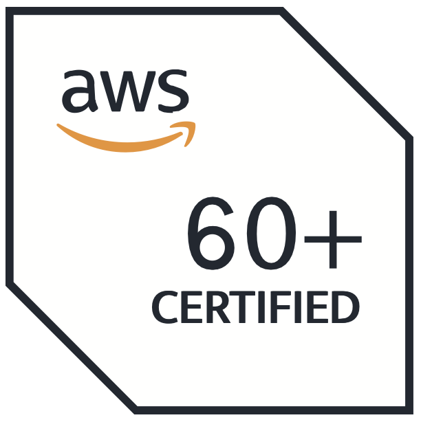 AWS 60+ Certified